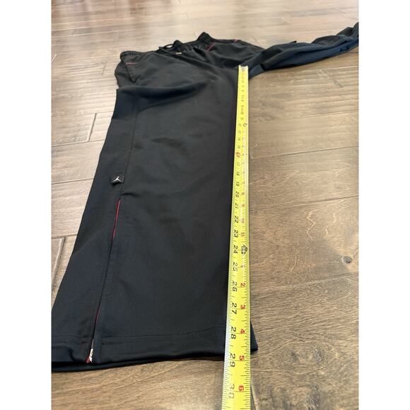 Nike Air Jordan Mens Black Dri-Fit Training Athletic Ankle Zip Pants Size M - Picture 9 of 11